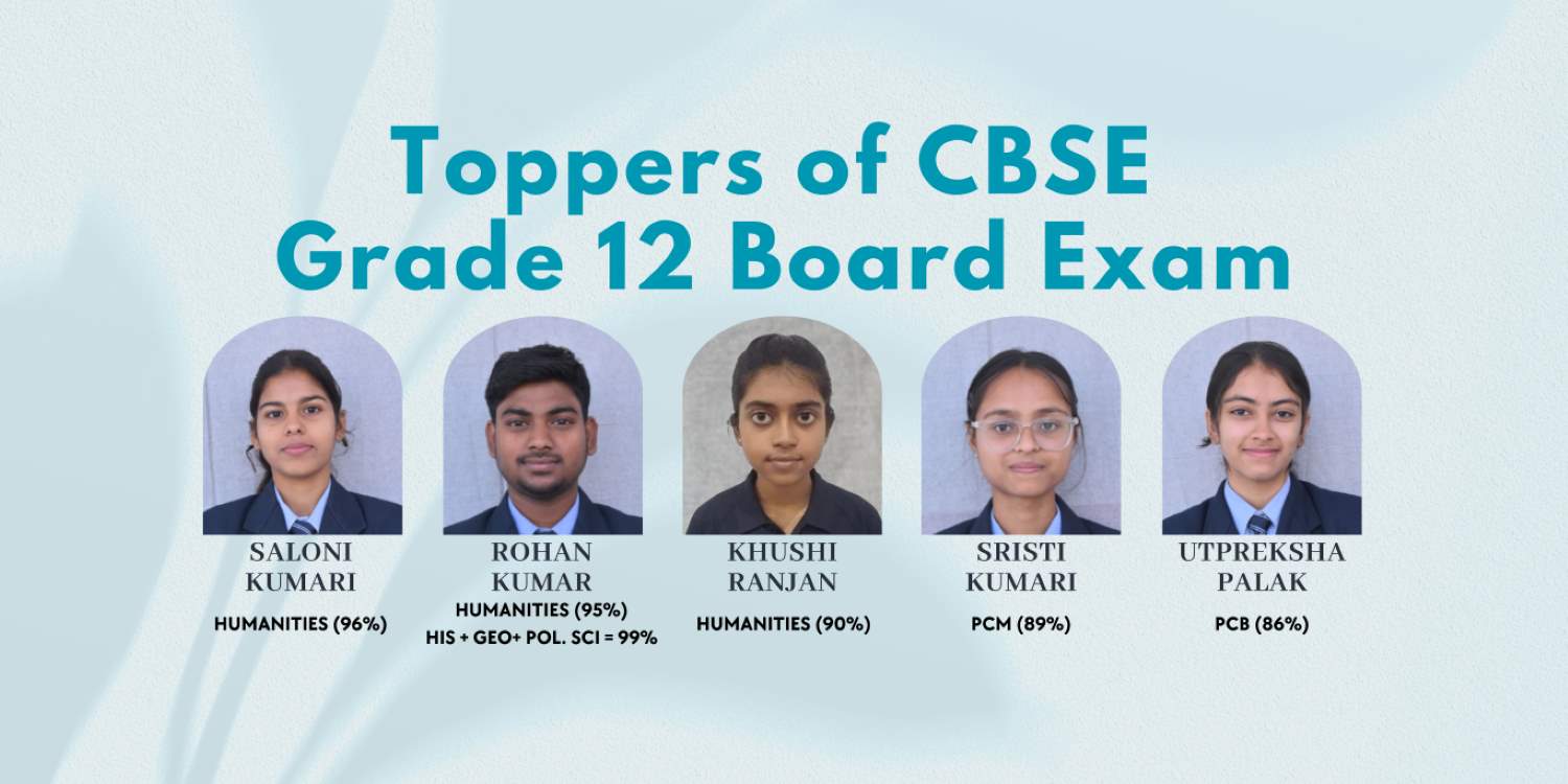 Toppers of CBSE Grade 12 Board Exam